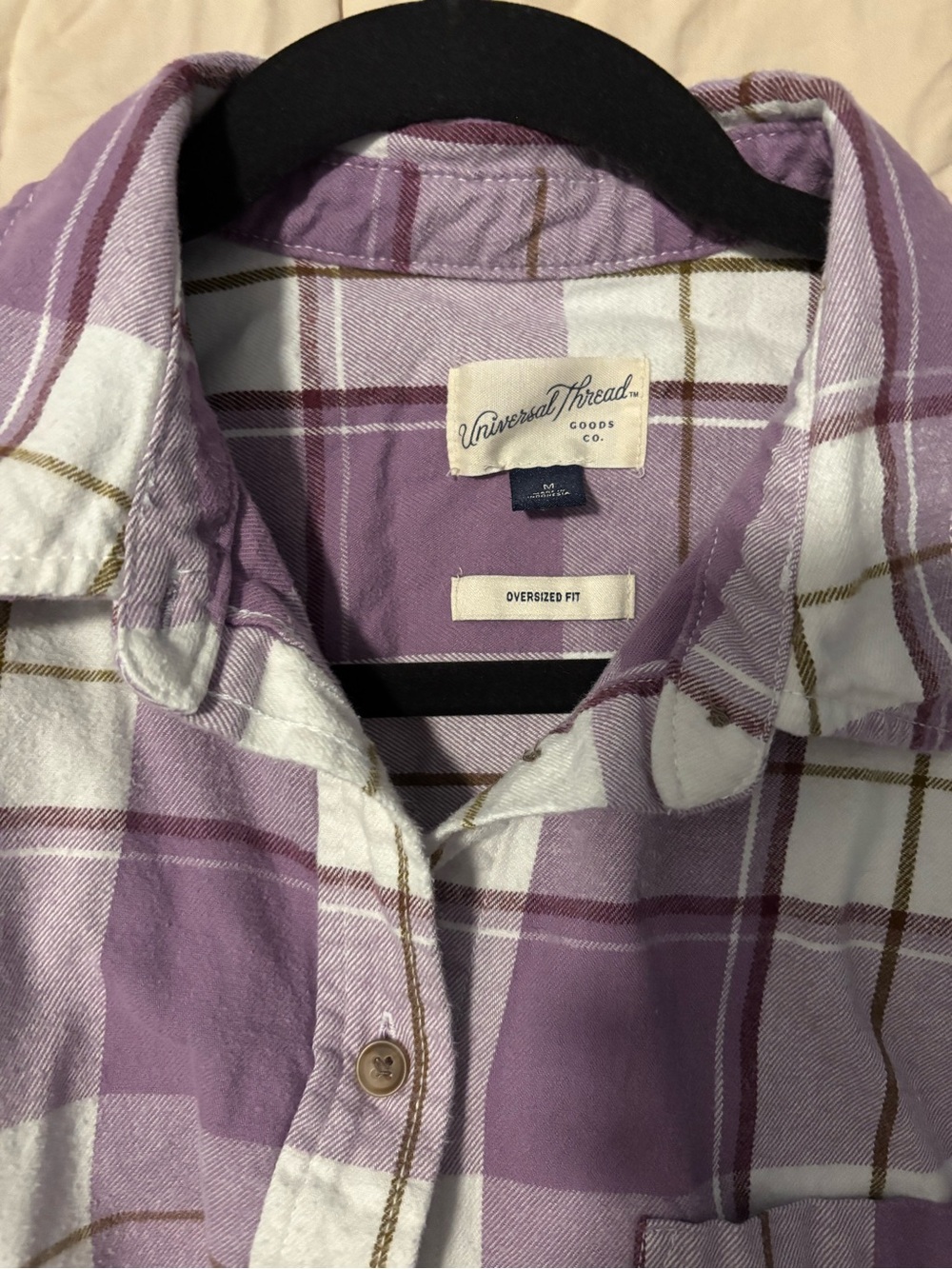 Oversized flannel